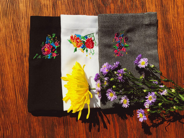 Servilletas Flores de México Colección completa (4 piezas) - Imagen 5
