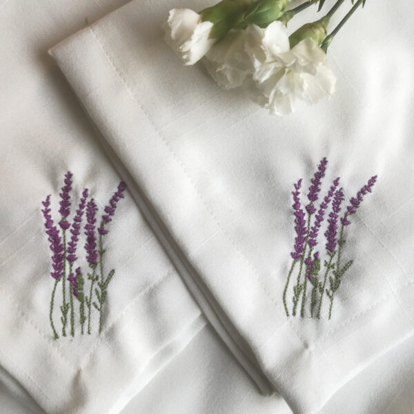 Servilleta Lavanda (4 servilletas) - Imagen 4