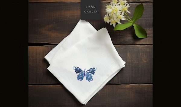 Servilleta colección Mariposas (4 piezas) - Imagen 5