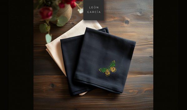 Servilleta colección Mariposas (4 piezas) - Imagen 2
