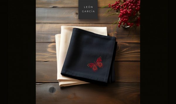 Servilleta colección Mariposas (4 piezas) - Imagen 4