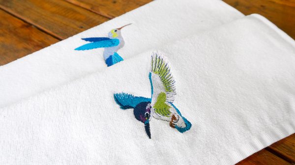 Toallas Colibríes Colección completa (4 pz) 60X40cm - Imagen 4