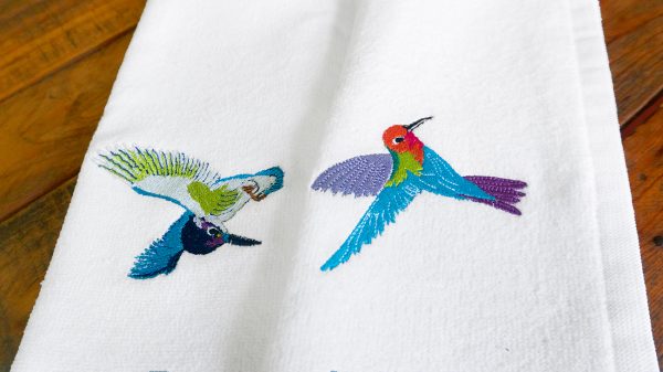 Toallas Colibríes Colección completa (4 pz) 60X40cm - Imagen 5
