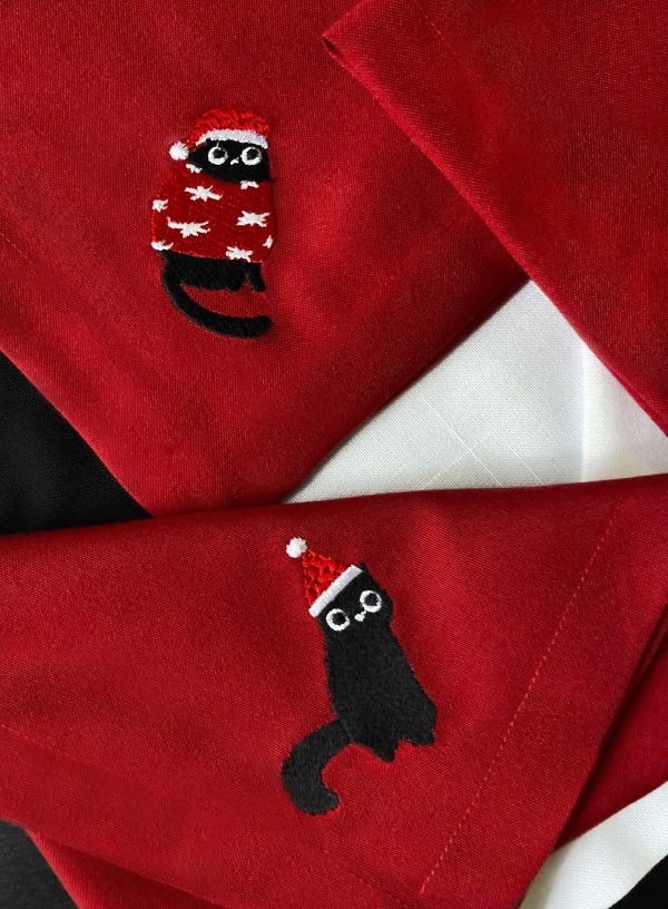 Gatitos Navideños (4 servilletas) - Imagen 2