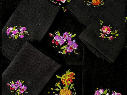 Servilletas Flores de México Colección completa (4 piezas)