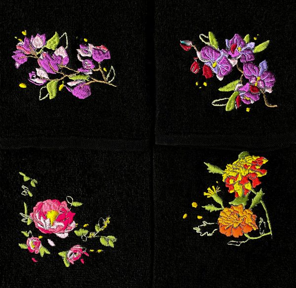 Servilletas Flores de México Colección completa (4 piezas) - Imagen 4