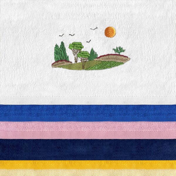 Toalla Paisaje III – 2 piezas 60x40cm - Imagen 4