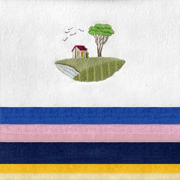 Toalla Paisaje I – 2 piezas 60x40cm - Imagen 2