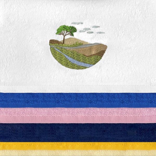 Toalla Paisaje II – 2 piezas 60x40cm - Imagen 2
