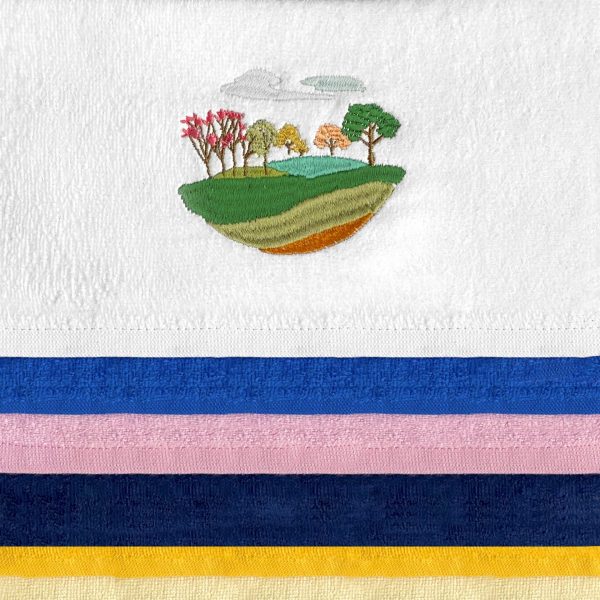 Toalla Paisaje IV – 2 piezas 60x40cm - Imagen 2