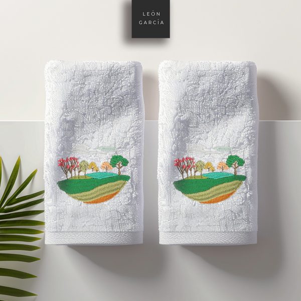Toalla Paisaje IV – 2 piezas 60x40cm
