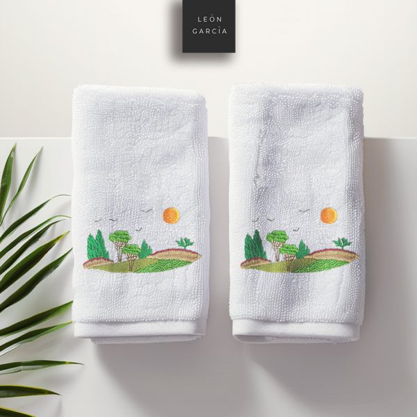 Toalla Paisaje III – 2 piezas 60x40cm