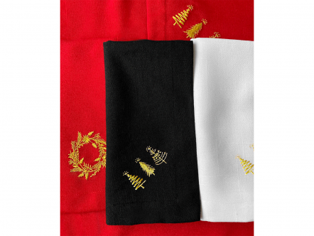 Servilletas Navidad Dorada