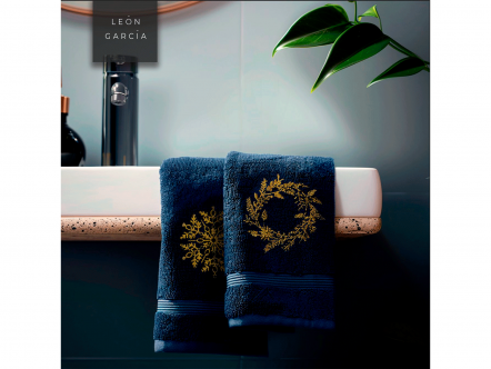 Toallas Navidad Dorada Colección completa (4 toallas 60x40)