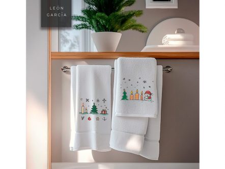 Set de 2 Toallas – Diseño Navideño
