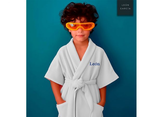 Bata personalizable para niño y niña - Imagen 4