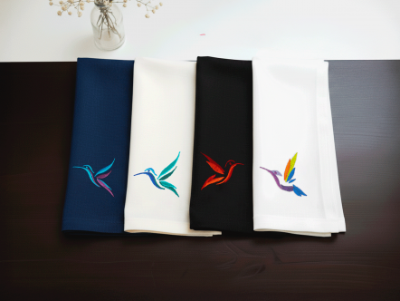 Colección completa. Servilleta Colibrí. (12 servilletas)