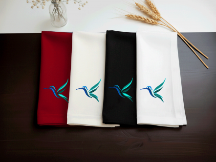 Colibrí Verde – Set de 12 Servilletas