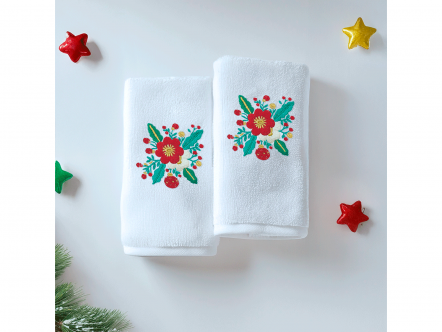 Toalla “Nochebuena” – Colección Navideña León García