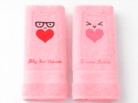 Toallas Enamorados
