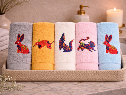 Colección completa Alebrijes – 4 piezas 60x40cm